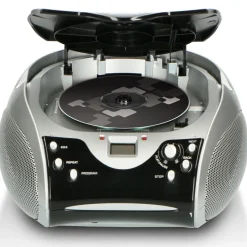 Lenco SCD-24 draagbare FM radio - Black
