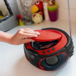 Lenco SCD-550 draagbare FM radio - Red