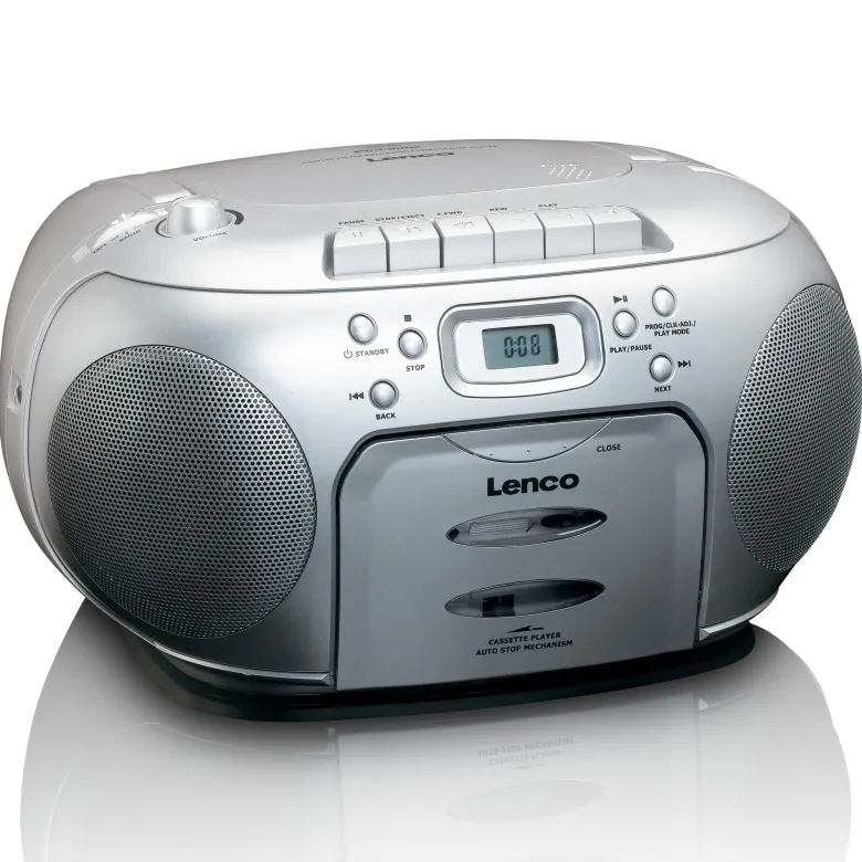 Lenco SCD-420 Portable FM Radio - Grey