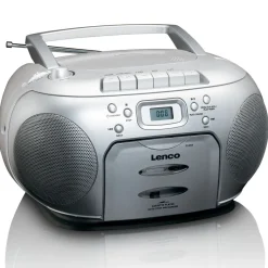 Lenco SCD-420 Portable FM Radio - Grey