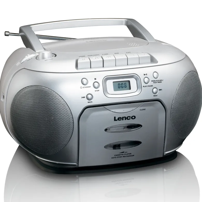 Lenco SCD-420 Portable FM Radio - Grey
