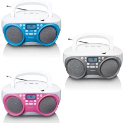 Lenco SCD-301 radio - Pink