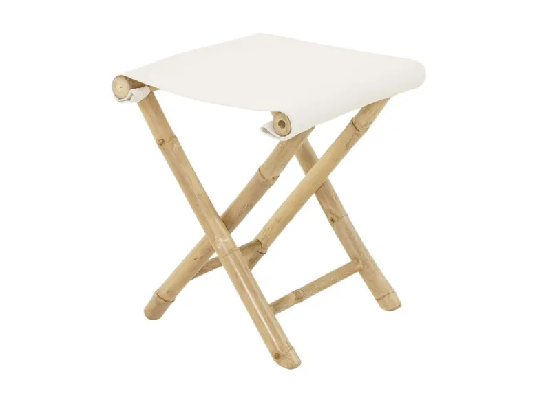Lesli Living Bamboe krukje met canvas doek