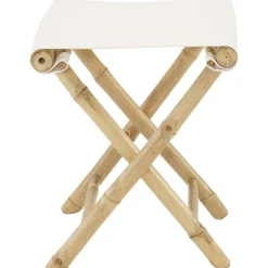 Lesli Living Bamboe krukje met canvas doek