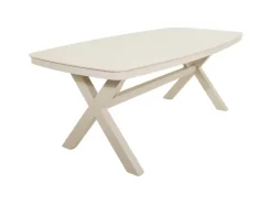 Lesli Living Davos 200 x 100 tuintafel - Crema