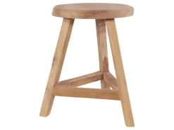 Lesli Living Ø 35 x 47 cm teak kruk