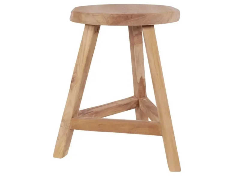 Lesli Living Ø 35 x 47 cm teak kruk