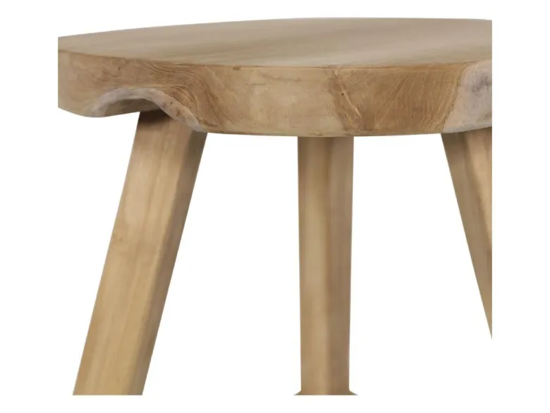 Lesli Living Ø 35 x 47 cm teak kruk
