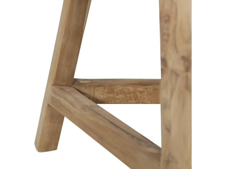 Lesli Living Ø 35 x 47 cm teak kruk