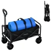 LifeGoods Compact 80L bolderkar- Black
