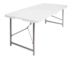 LifeGoods Inklapbare tafel 120x60 cm - White