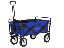 LifeGoods 70KG bolderkar 94L - Blue