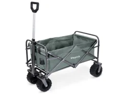 LifeGoods 80 kg opvouwbare bolderkar - Green