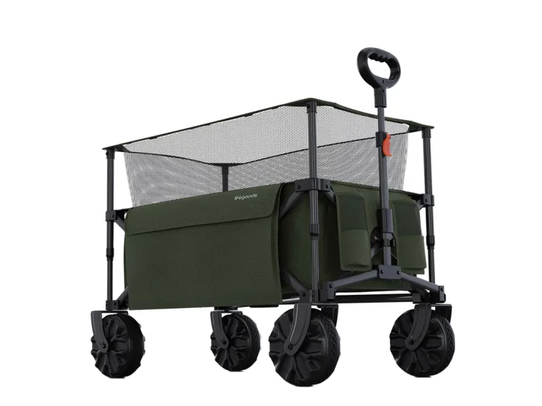 LifeGoods 230L bolderkar - Green