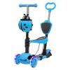 LifeGoods MultiRider kinderstep met duwstang - Blue