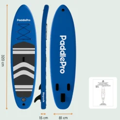 Lifegoods paddlepro sup board - blue