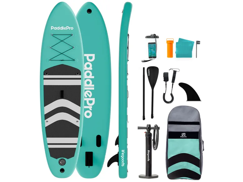 Lifegoods paddlepro sup board - mint green/black