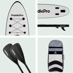 Lifegoods paddlepro sup board - white/black