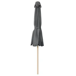 LifeGoods 200 x 125 cm balkonparasol - Houtlook