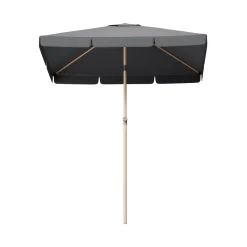 LifeGoods 200 x 125 cm balkonparasol - Houtlook