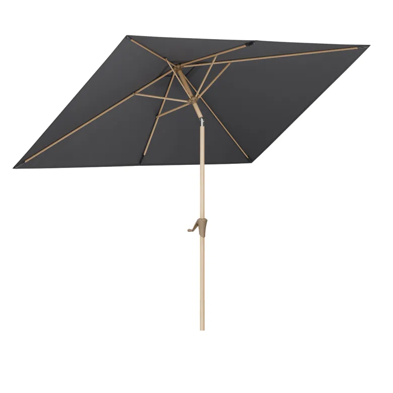 LifeGoods 268 x 178 cm parasol - Houtlook