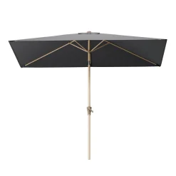 LifeGoods 268 x 178 cm parasol - Houtlook