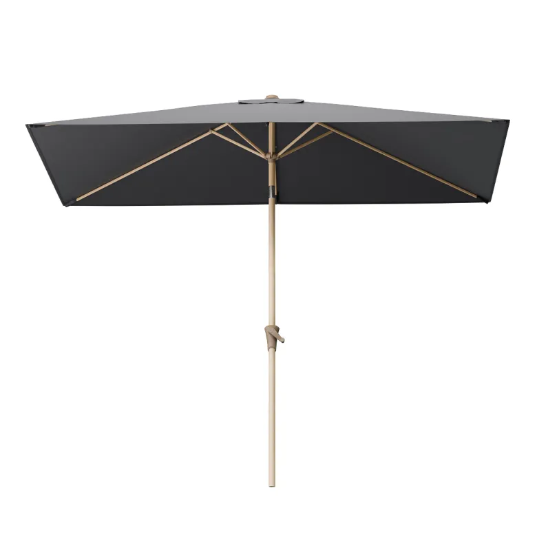 LifeGoods 268 x 178 cm parasol - Houtlook