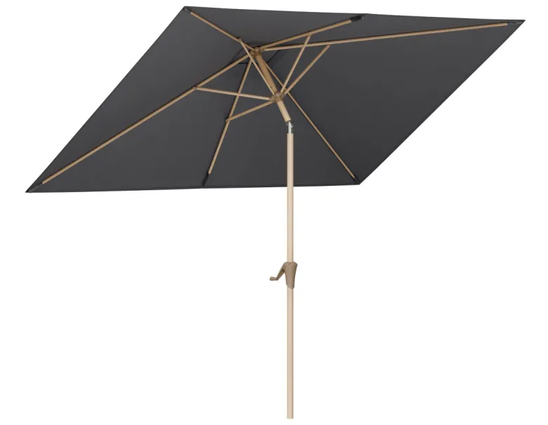 LifeGoods 268 x 178 cm parasol - Houtlook
