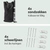 LifeGoods 3 x 3 meter partytent met zijwanden - White