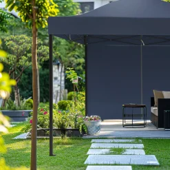 LifeGoods 3 x 3 meter partytent met zijwanden - Dark Blue
