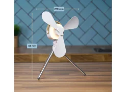 Lifetime Air LED draadloze ophangbare ventilator