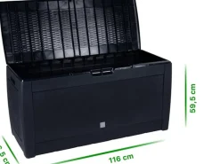 Lifetime Garden opbergbox met deksel - 310 liter