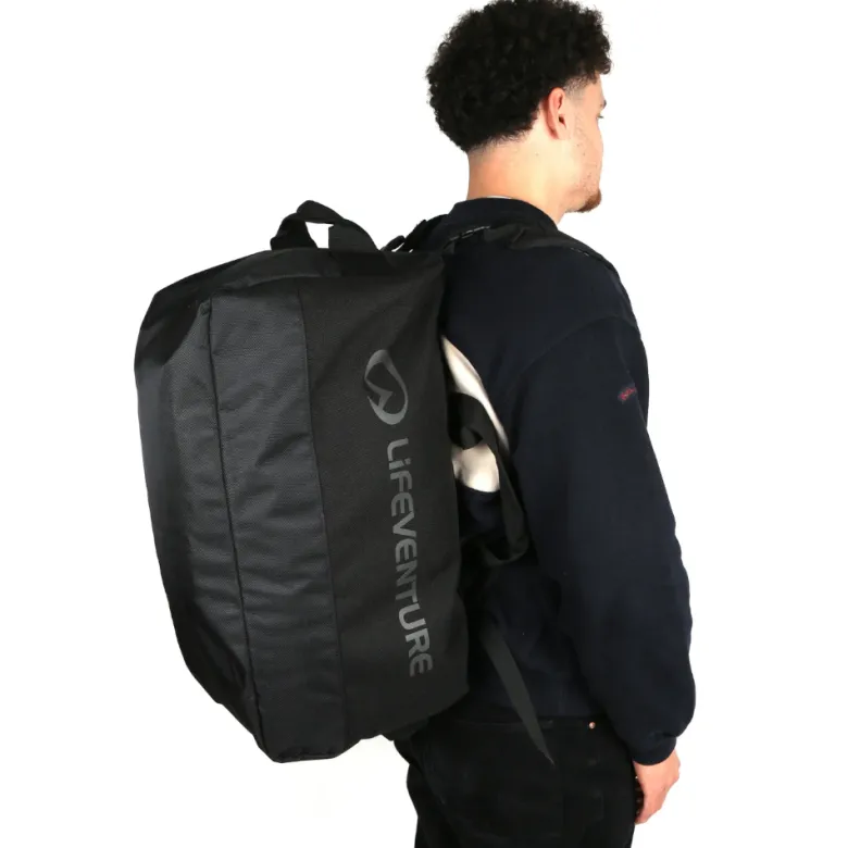 LifeVenture Expedition Cargo Duffle 50 liter reistas - Black