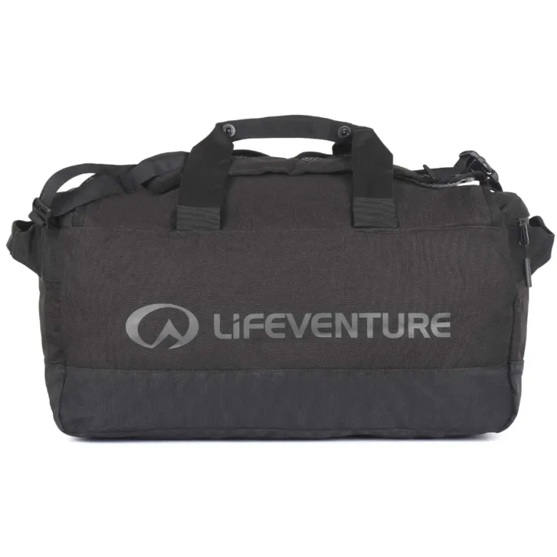 LifeVenture Expedition Cargo Duffle 50 liter reistas - Black