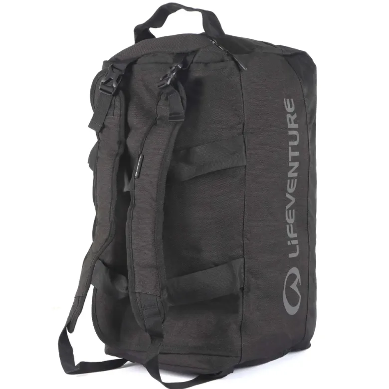 LifeVenture Expedition Cargo Duffle 50 liter reistas - Black