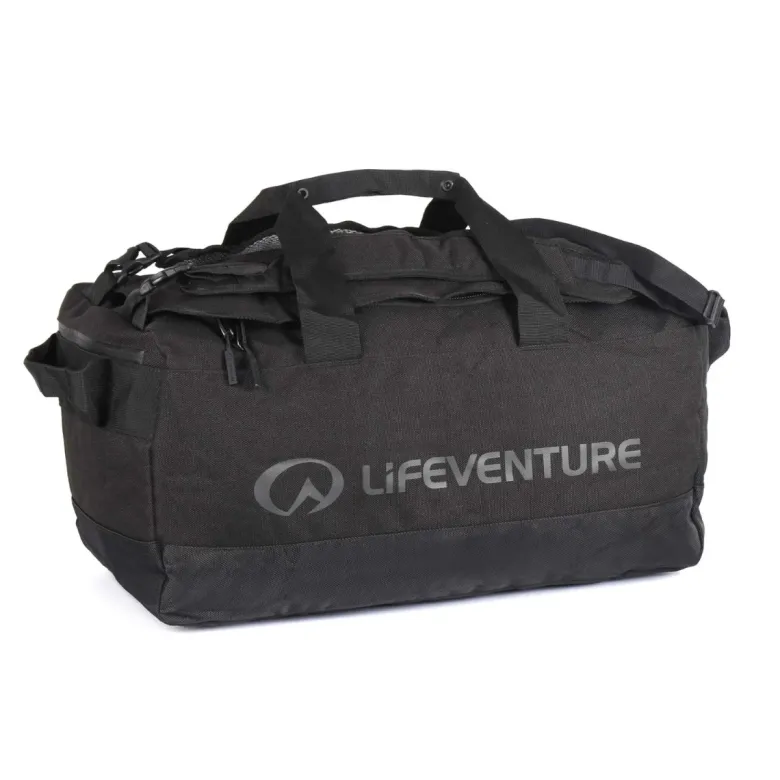 LifeVenture Expedition Cargo Duffle 50 liter reistas - Black