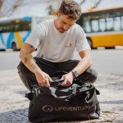 LifeVenture Expedition Cargo Duffle 50 liter reistas - Black