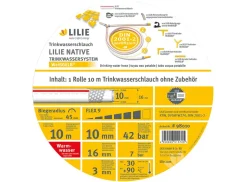 Lilie drinkwaterslang red - 10 meter