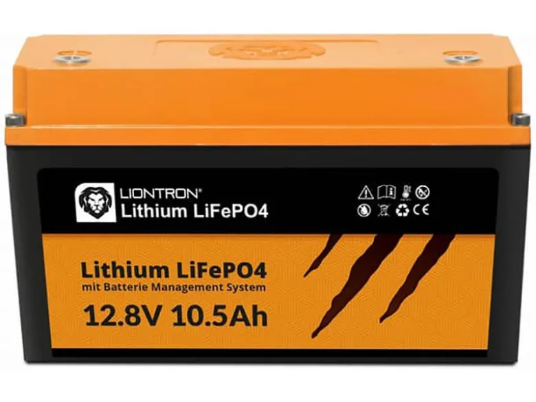 Liontron LiFePO4 10,5Ah 12,8V Lithium accu