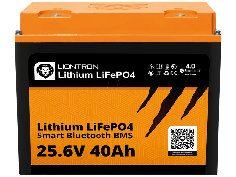Liontron LiFePO4 40Ah 25,6V Lithium accu