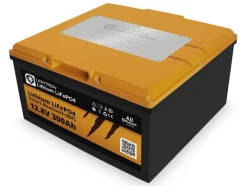 Liontron LiFePO4 300Ah 12,8V onderstoel montage accu