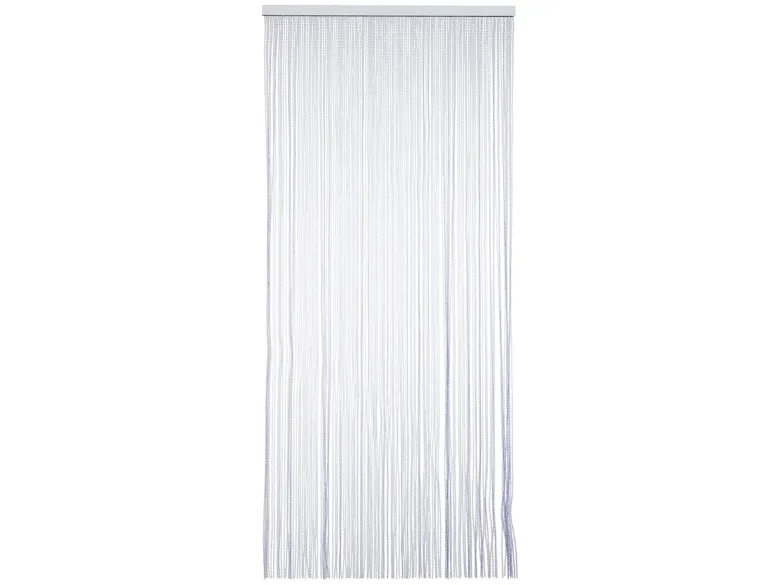 Liso Alaska kunststof transparant vliegengordijn - 100 × 215 cm