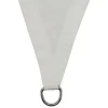 Livn Como driehoek polyester 5 meter schaduwdoek - White