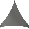 Livn Como driehoek polyester 5 meter schaduwdoek - Grey
