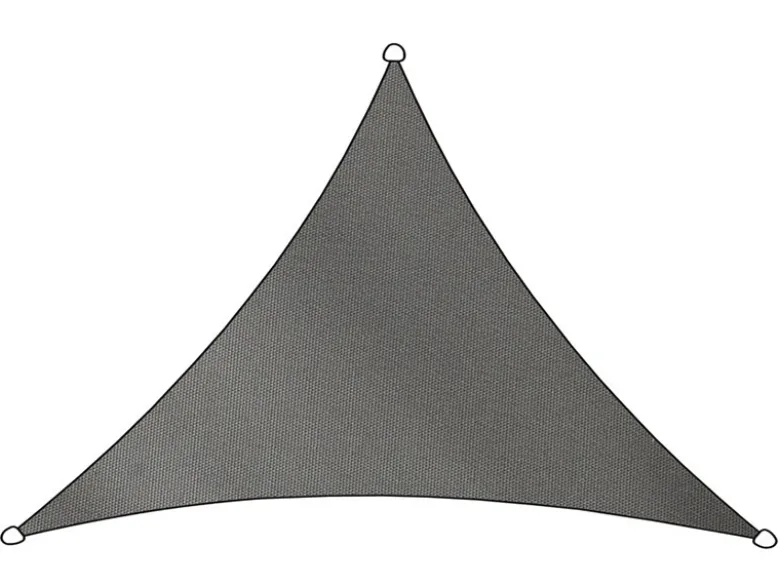 Livn Como polyester 3 x 2,5 x 2,5 meter schaduwdoek - Grey