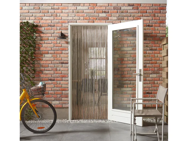 Livn Lines 90 x 210 deurgordijn - Grey