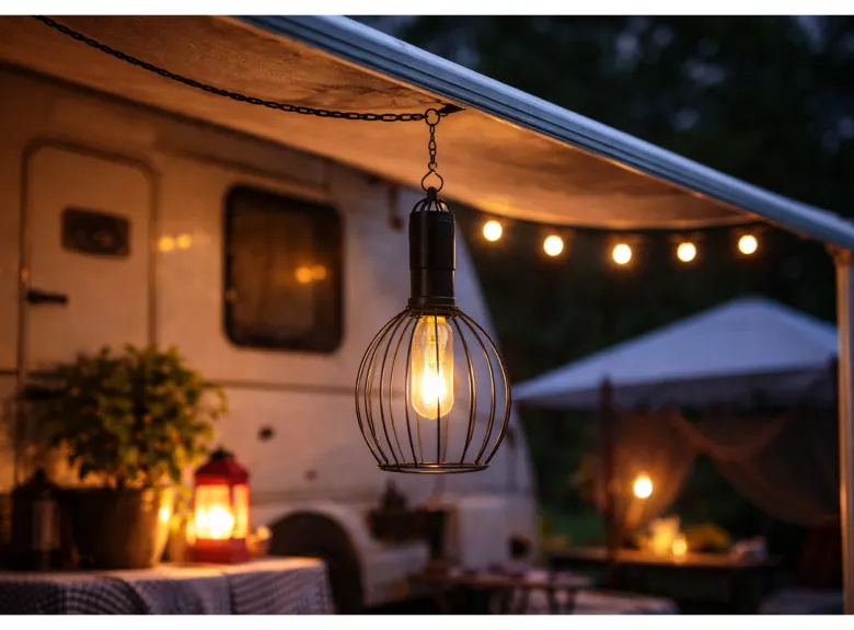 Lumineo solar ronde kooi hanglamp
