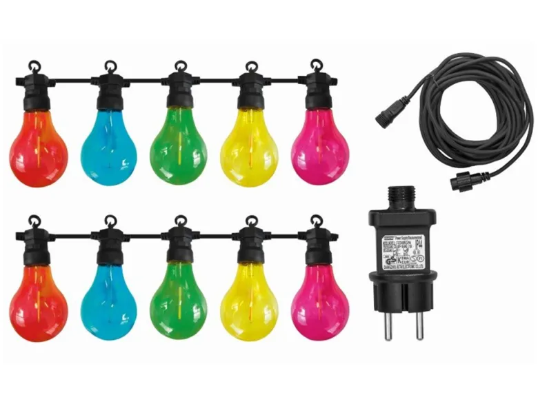 Luxform Maui 24V 10 lamps verlengbare partyverlichting