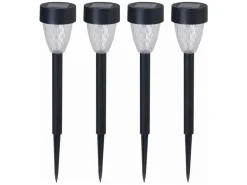 Luxform Montpellier set van 4 solar markeringslampen