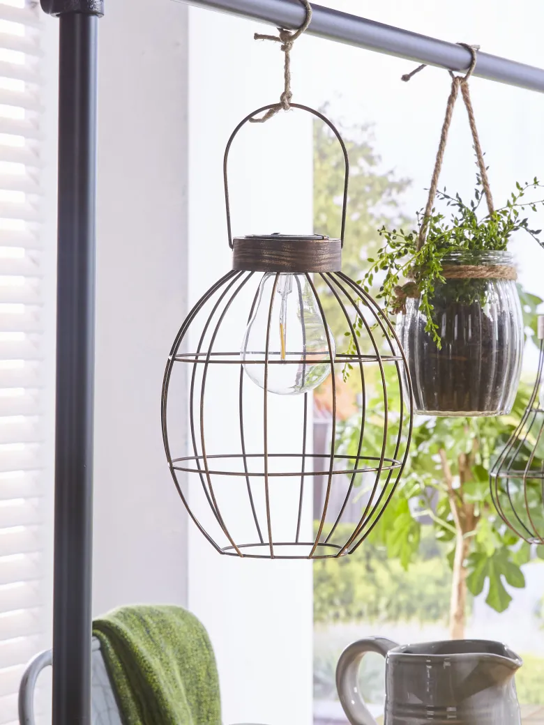 Luxform Sheffield solar decoratieve hanglamp